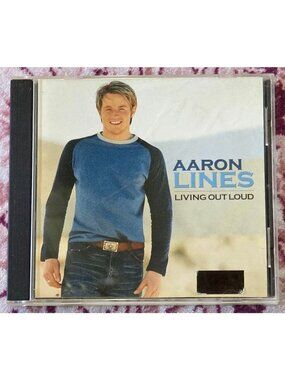 Aaron Lines - Living Out Loud (CD, Jan-2003, RCA) Country Music Album Vintage